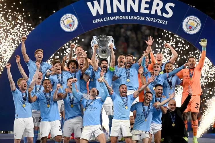 Man City Raih Kemenangan Dramatis di Liga Champions