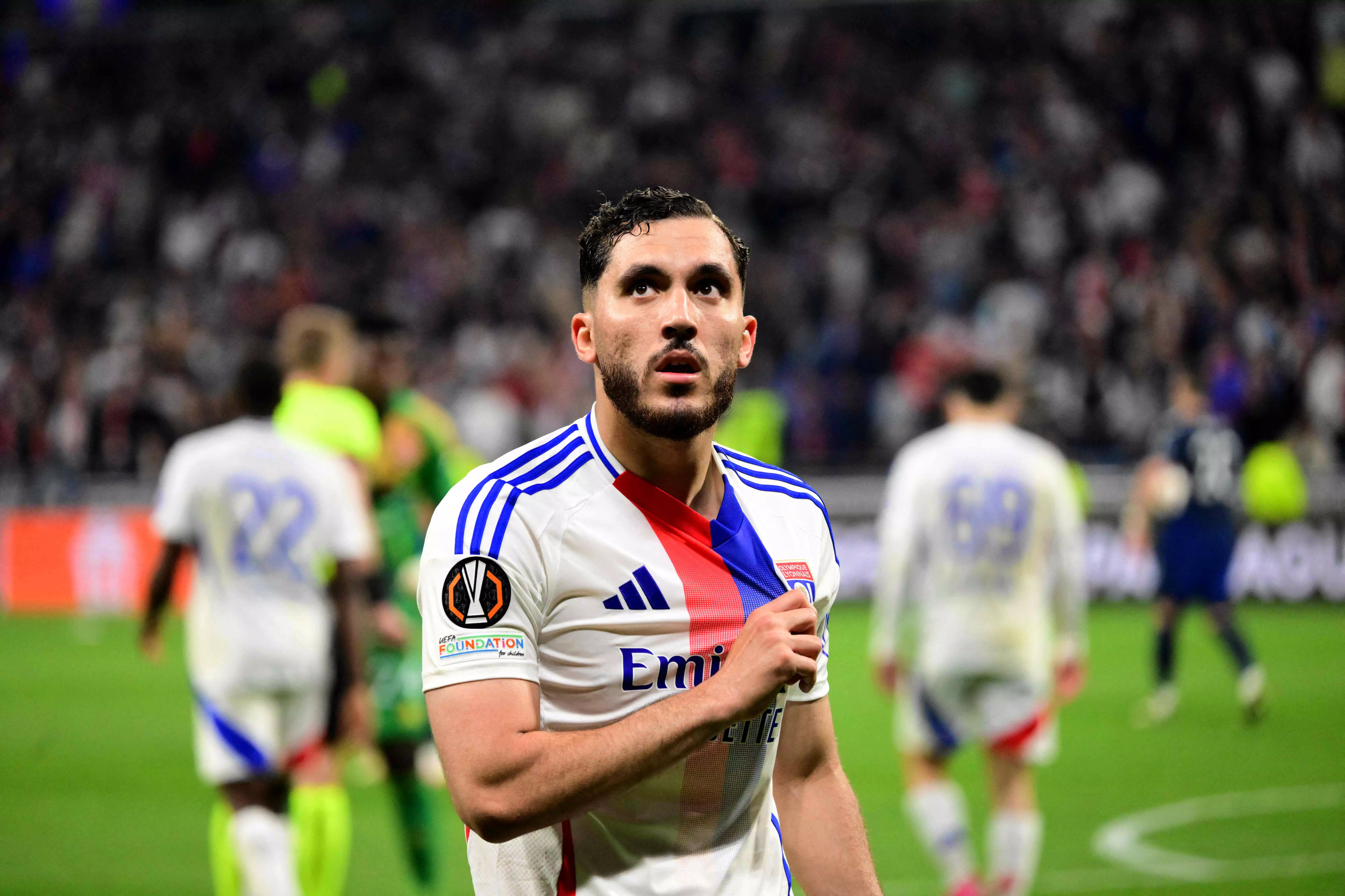 Man of the Match Lyon vs Manchester United: Rayan Cherki dan Penampilan Gemilangnya