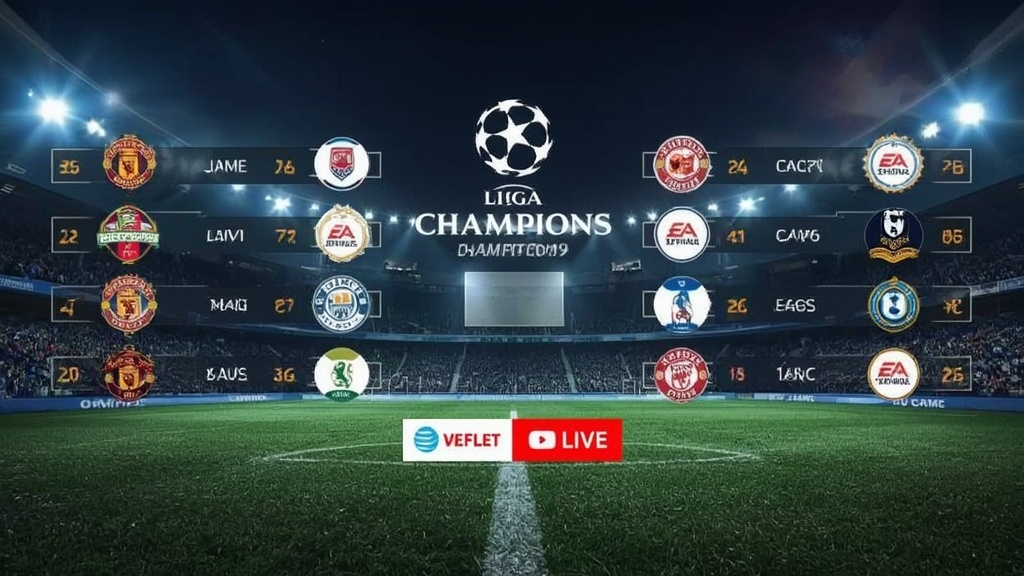 Jam Tayang Liga Champion Pekan Ini dan Live Delay TV Lokal