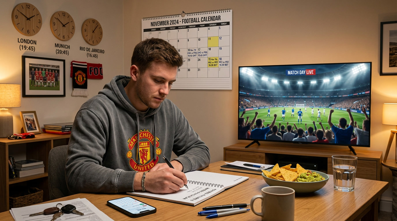 agenda nonton bola, jadwal pertandingan penting, cara mengatur jadwal bola, kalender sepak bola