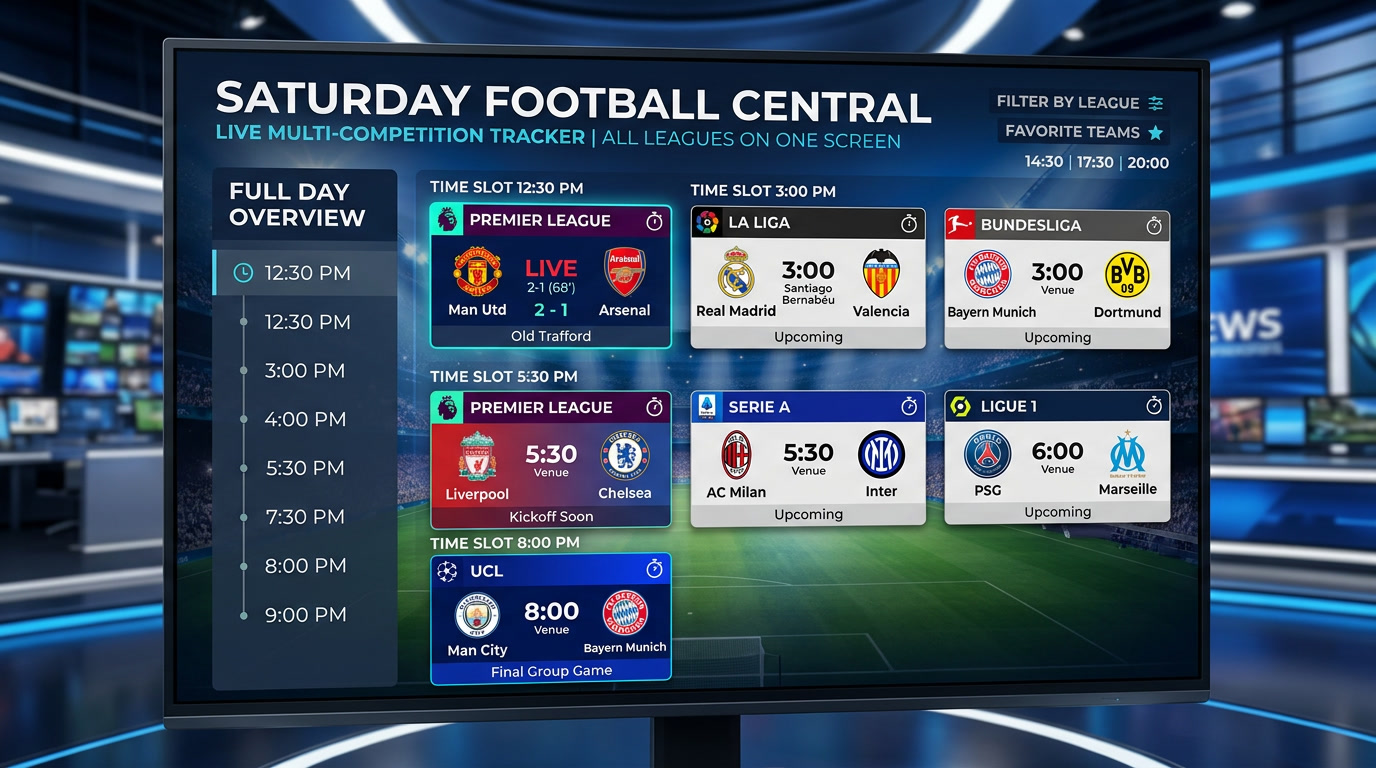 Panduan Memantau Jadwal Bola dari Berbagai Kompetisi dalam Satu Hari